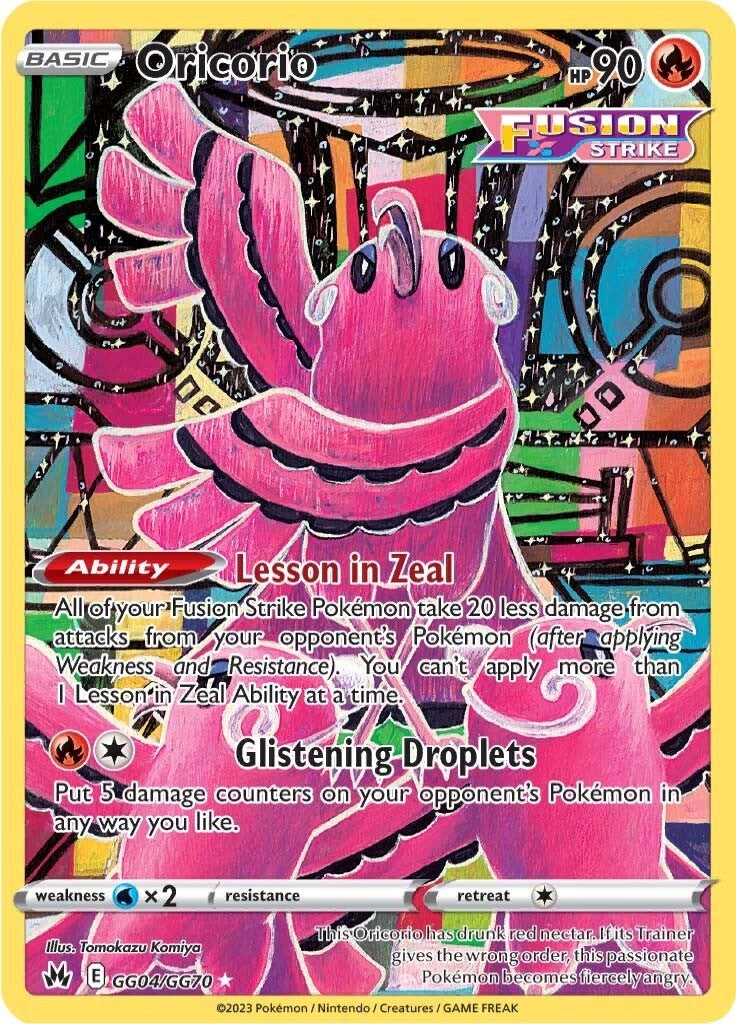 Oricorio (GG04/GG70) [Sword & Shield: Crown Zenith] | Odin's Place