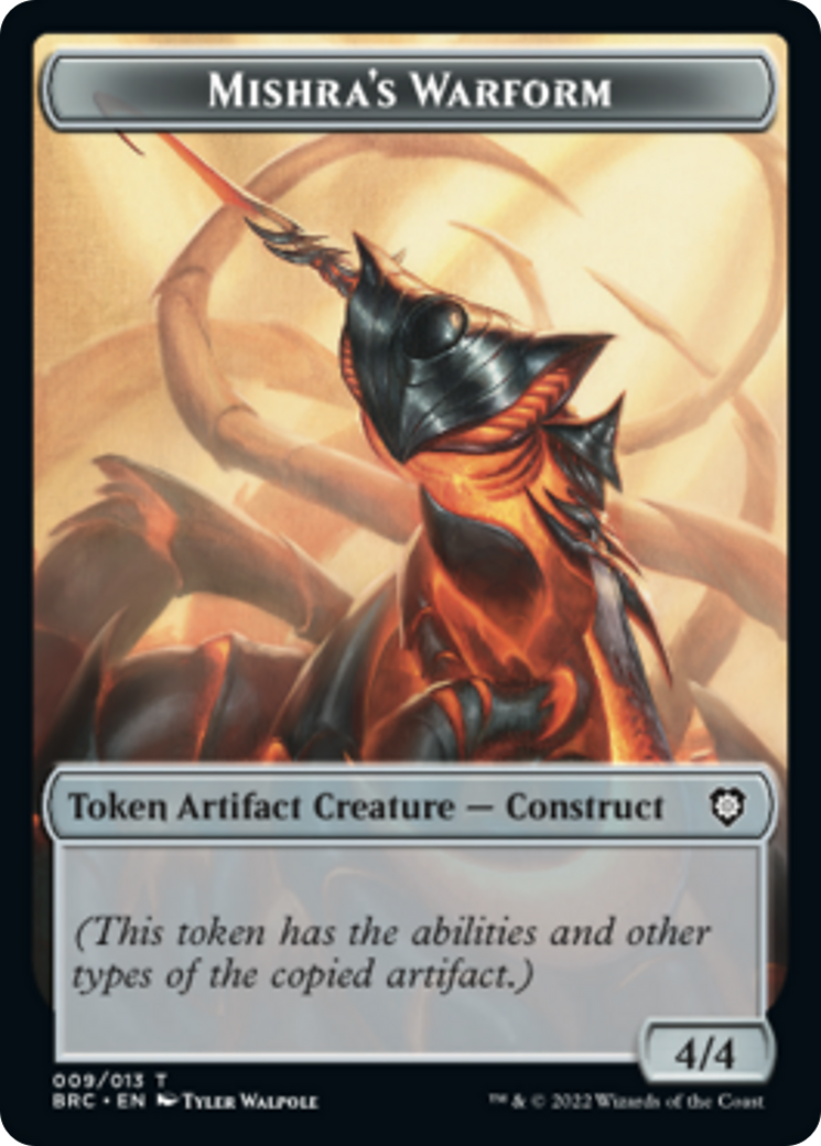 Mishra's Warform // Inkling Double-Sided Token [The Brothers' War Commander Tokens] | Odin's Place