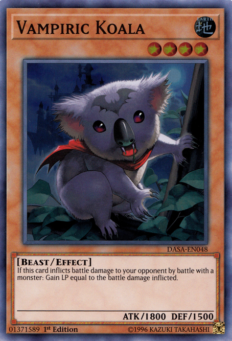 Vampiric Koala [DASA-EN048] Super Rare | Odin's Place