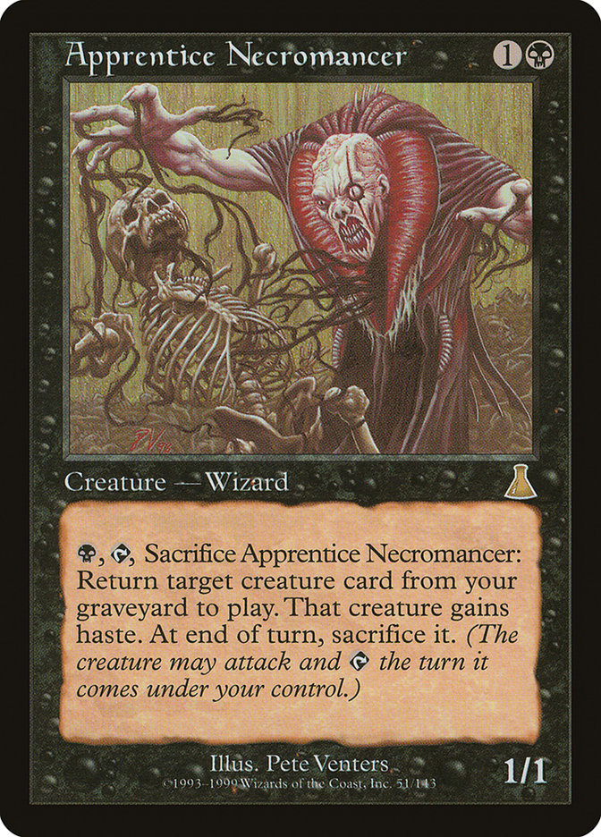 Apprentice Necromancer (51) [Urza's Destiny] | Odin's Place