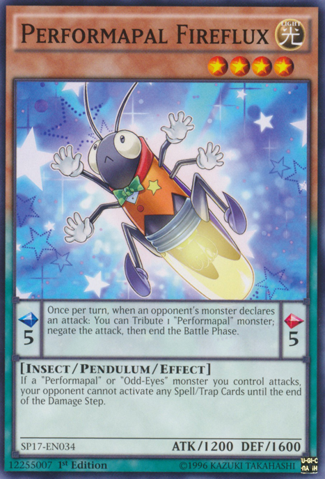 Performapal Fireflux [SP17-EN034] Common | Odin's Place