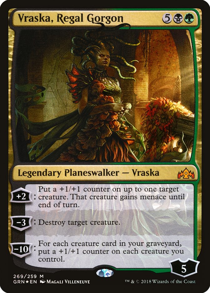 Vraska, Regal Gorgon (269) [Guilds of Ravnica] | Odin's Place