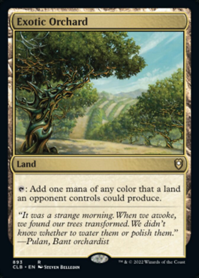 Exotic Orchard [Commander Legends: Battle for Baldur's Gate] | Odin's Place
