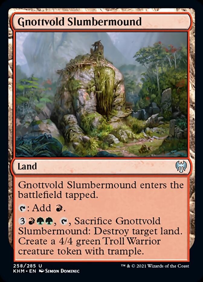 Gnottvold Slumbermound [Kaldheim] | Odin's Place