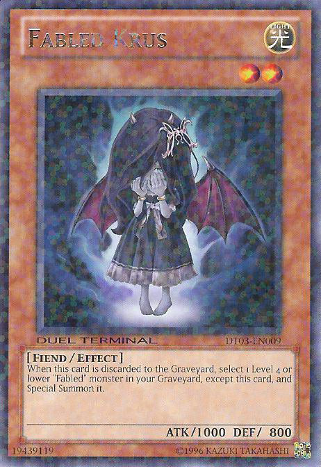 Fabled Krus [DT03-EN009] Rare | Odin's Place