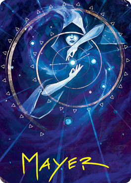 Time Warp Art Card (Gold-Stamped Signature) [Strixhaven: School of Mages Art Series] | Odin's Place