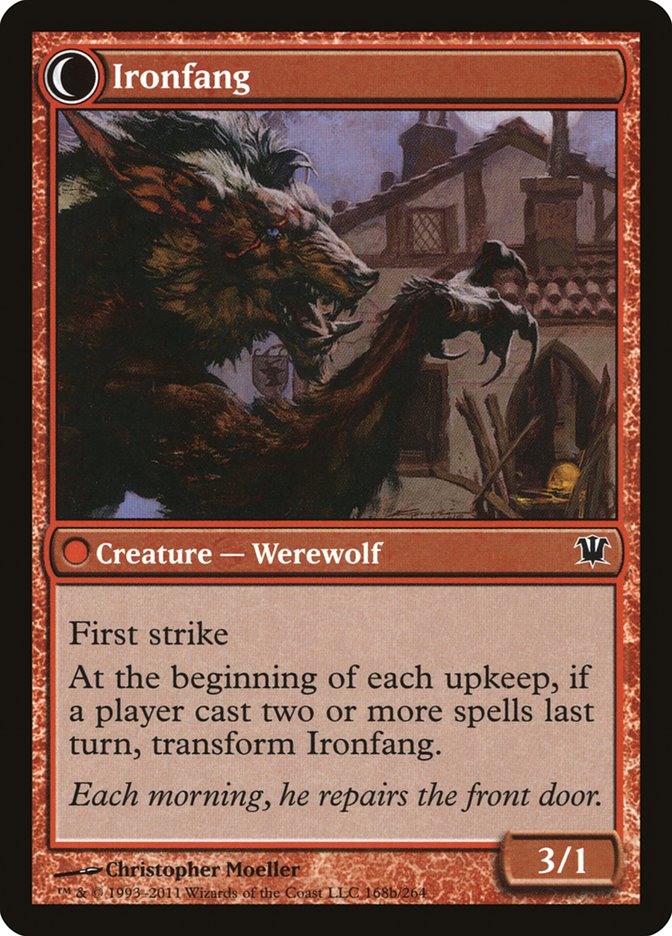 Village Ironsmith // Ironfang [Innistrad] | Odin's Place
