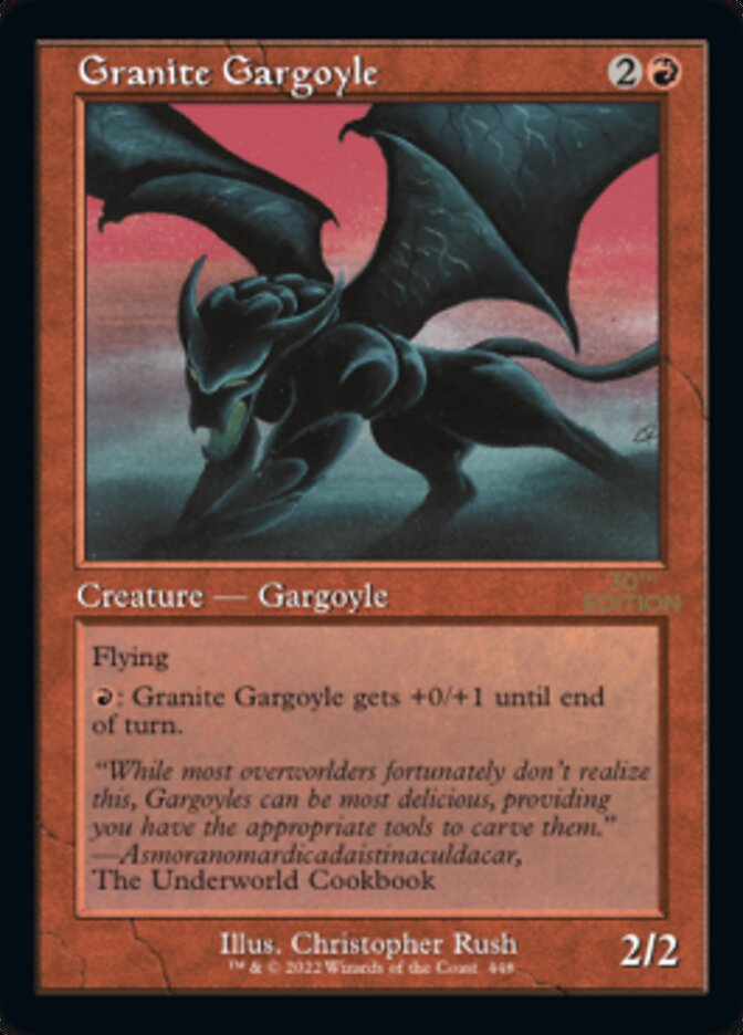 Granite Gargoyle (Retro) [30th Anniversary Edition] | Odin's Place