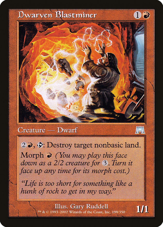 Dwarven Blastminer (199) [Onslaught] | Odin's Place