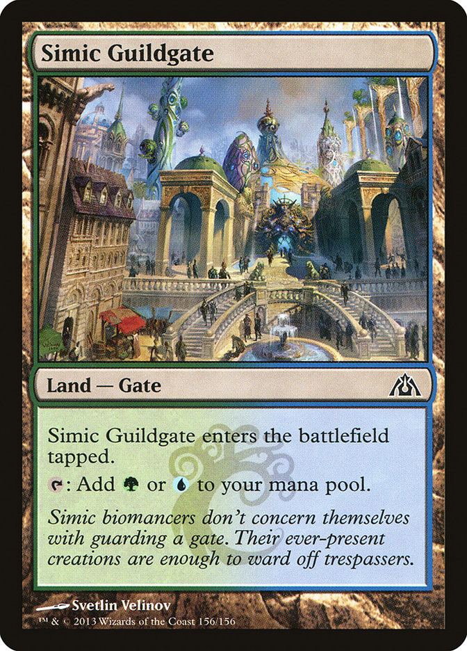 Simic Guildgate (156) [Dragon's Maze] | Odin's Place