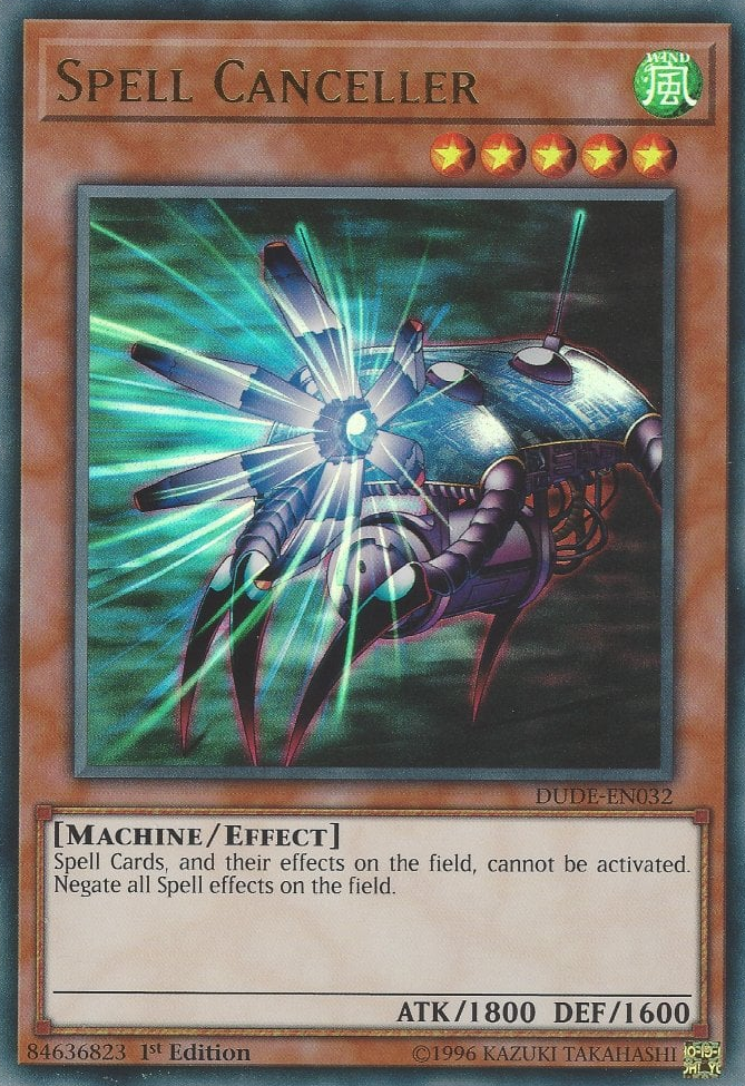 Spell Canceller [DUDE-EN032] Ultra Rare | Odin's Place