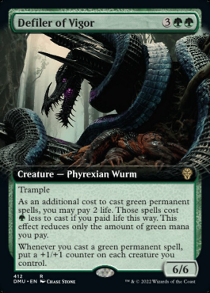 Defiler of Vigor (Extended Art) [Dominaria United] | Odin's Place