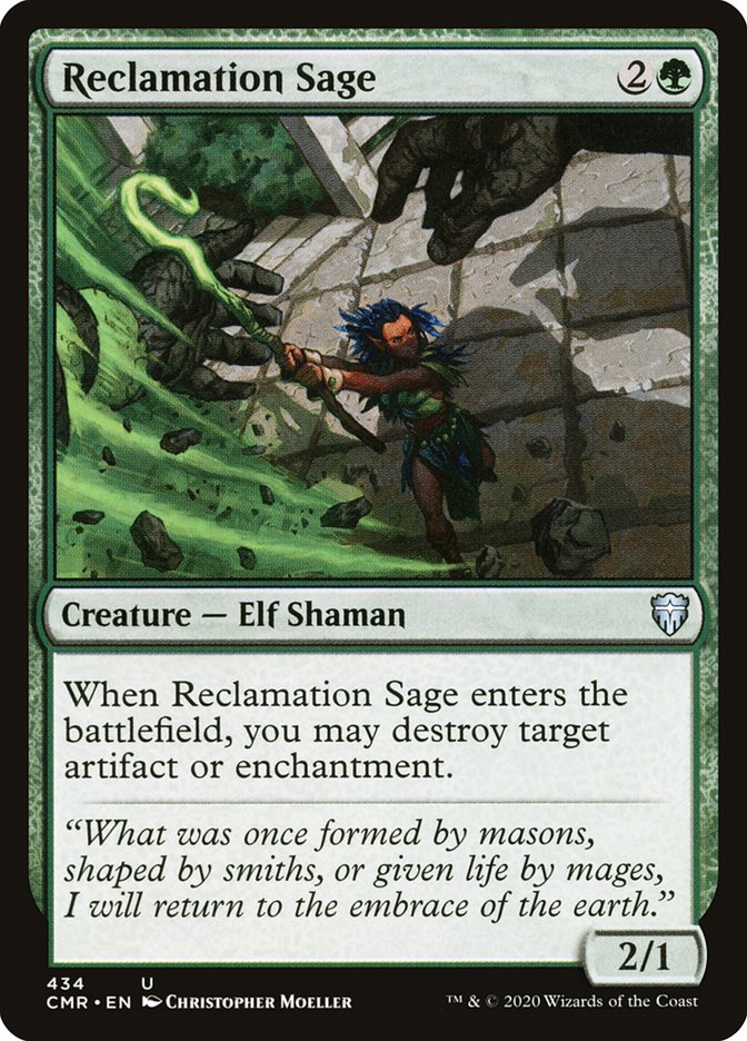 Reclamation Sage (434) [Commander Legends] | Odin's Place