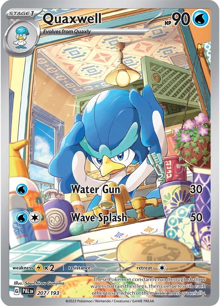 Quaxwell (207/193) [Scarlet & Violet: Paldea Evolved] | Odin's Place