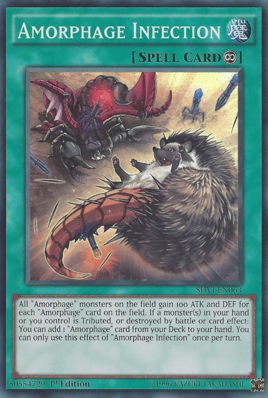 Amorphage Infection [SHVI-EN063] Super Rare | Odin's Place