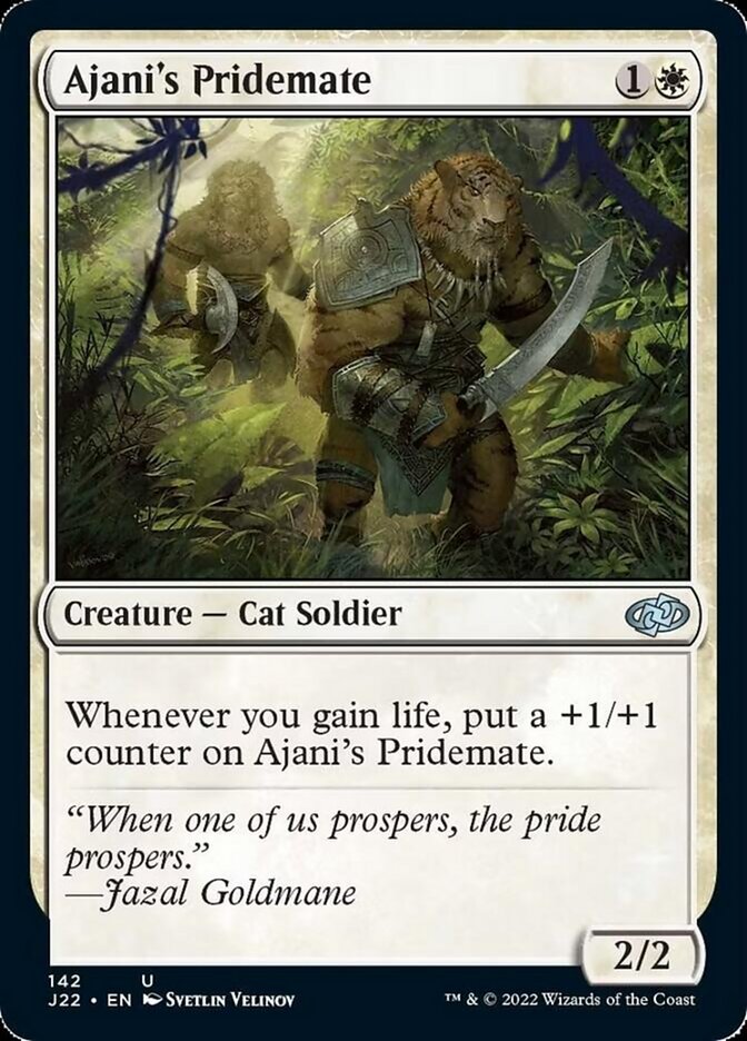 Ajani's Pridemate [Jumpstart 2022] | Odin's Place
