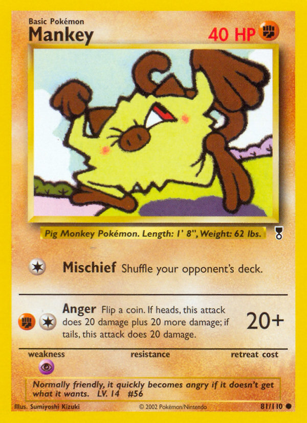 Mankey (81/110) [Legendary Collection] | Odin's Place