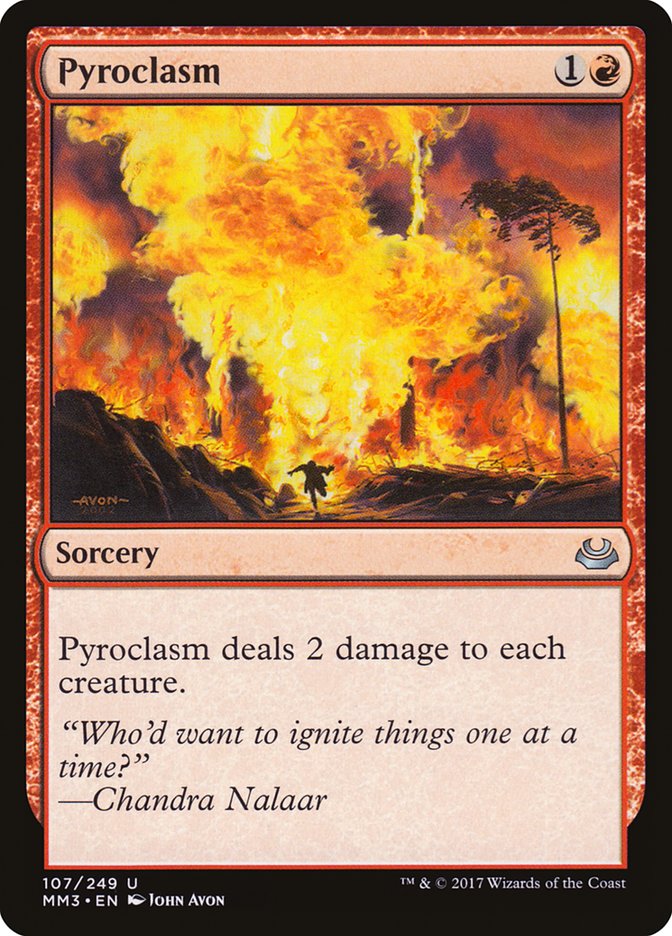 Pyroclasm (107) [Modern Masters 2017] | Odin's Place
