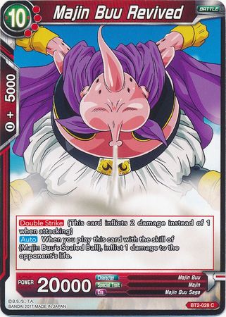 Majin Buu Revived (BT2-028) [Union Force] | Odin's Place