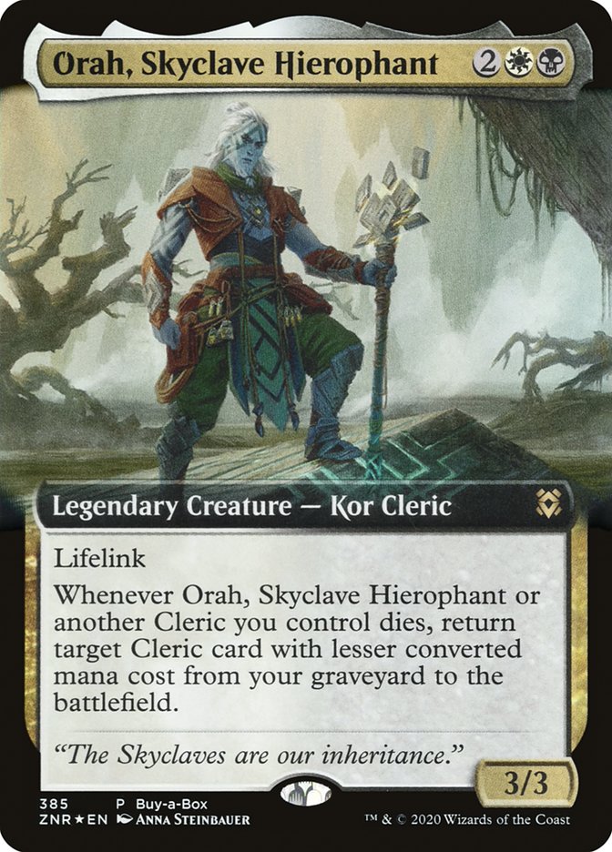 Orah, Skyclave Hierophant (Buy-A-Box) [Zendikar Rising] | Odin's Place