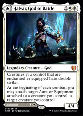 Halvar, God of Battle // Sword of the Realms [Kaldheim] | Odin's Place