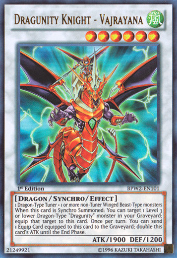 Dragunity Knight - Vajrayana [BPW2-EN101] Ultra Rare | Odin's Place