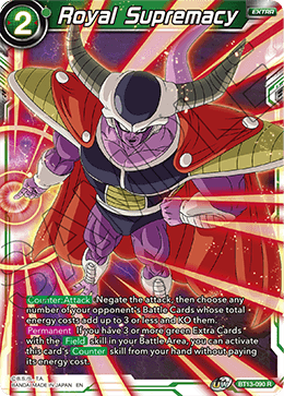 Royal Supremacy (Rare) (BT13-090) [Supreme Rivalry] | Odin's Place