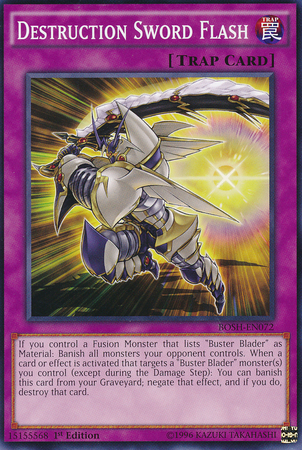 Destruction Sword Flash [BOSH-EN072] Common | Odin's Place