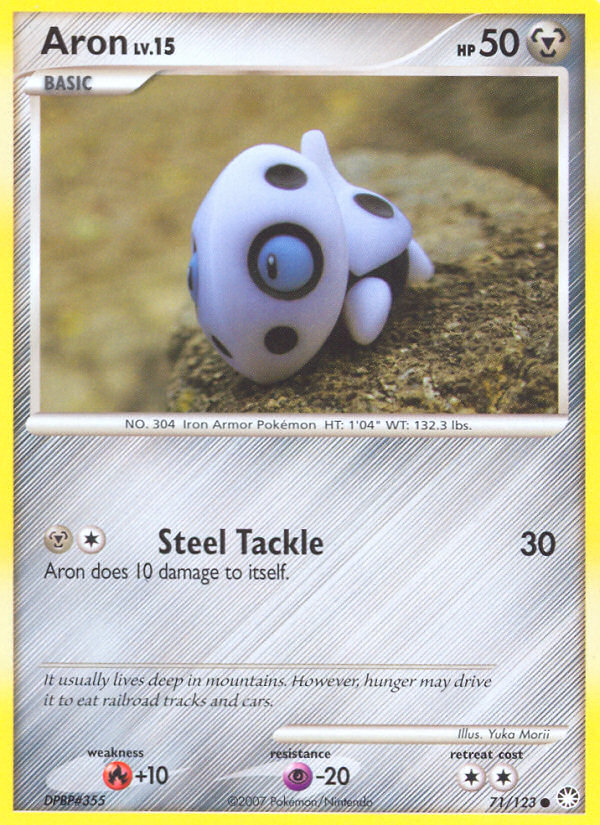 Aron (71/123) [Diamond & Pearl: Mysterious Treasures] | Odin's Place