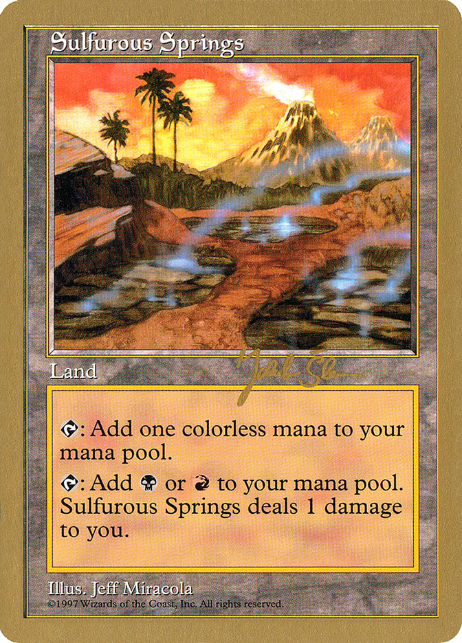 Sulfurous Springs (Jakub Slemr) [World Championship Decks 1997] | Odin's Place
