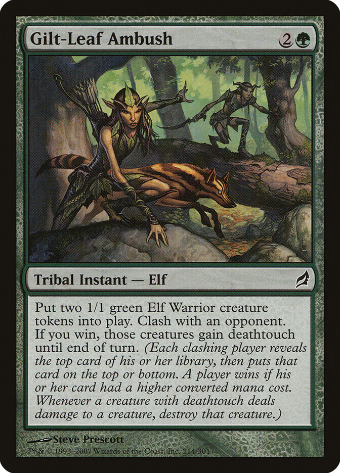 Gilt-Leaf Ambush (214) [Lorwyn] | Odin's Place