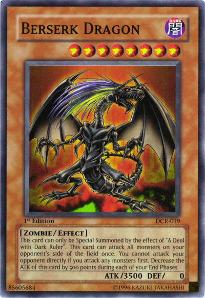 Berserk Dragon [DCR-019] Super Rare | Odin's Place