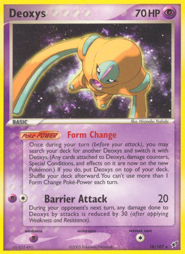 Deoxys (18/107) [EX: Deoxys] | Odin's Place