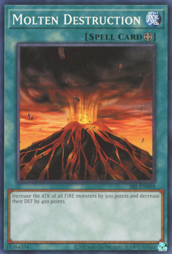 Molten Destruction [SRL-EN098] Short Print | Odin's Place