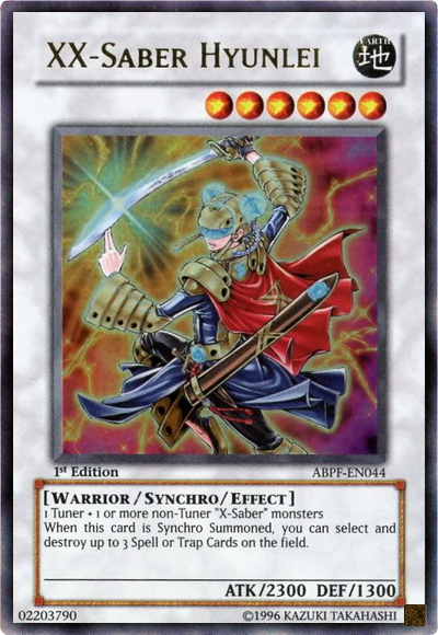 XX-Saber Hyunlei [ABPF-EN044] Ultra Rare | Odin's Place