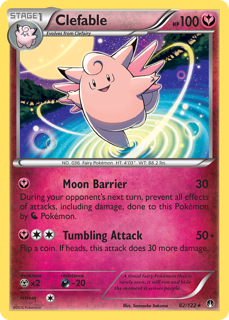 Clefable (82/122) [XY: BREAKpoint] | Odin's Place