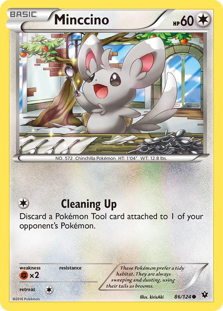 Minccino (86/124) [XY: Fates Collide] | Odin's Place