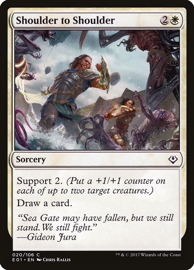 Shoulder to Shoulder (20) [Archenemy: Nicol Bolas] | Odin's Place