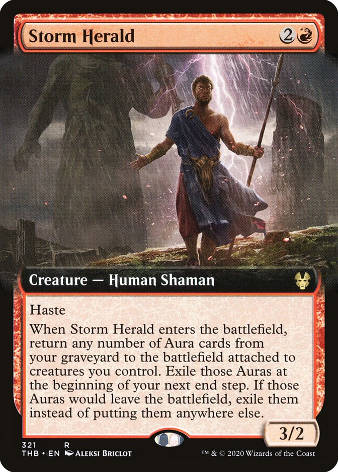 Storm Herald (Extended Art) [Theros Beyond Death] | Odin's Place