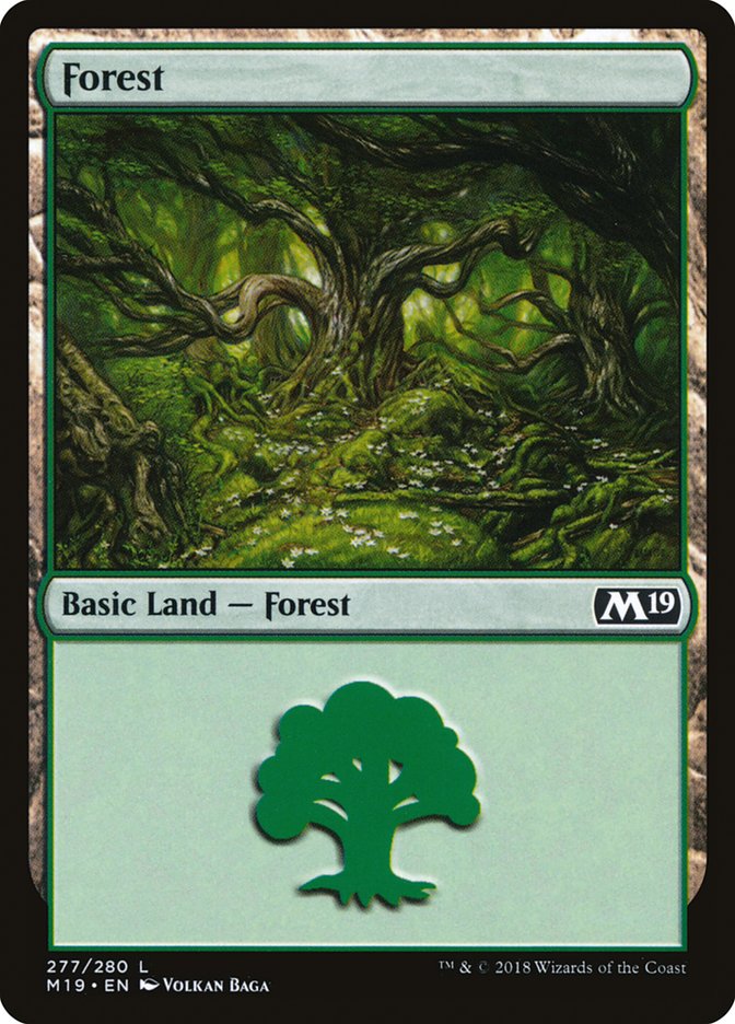 Forest (277) [Core Set 2019] | Odin's Place