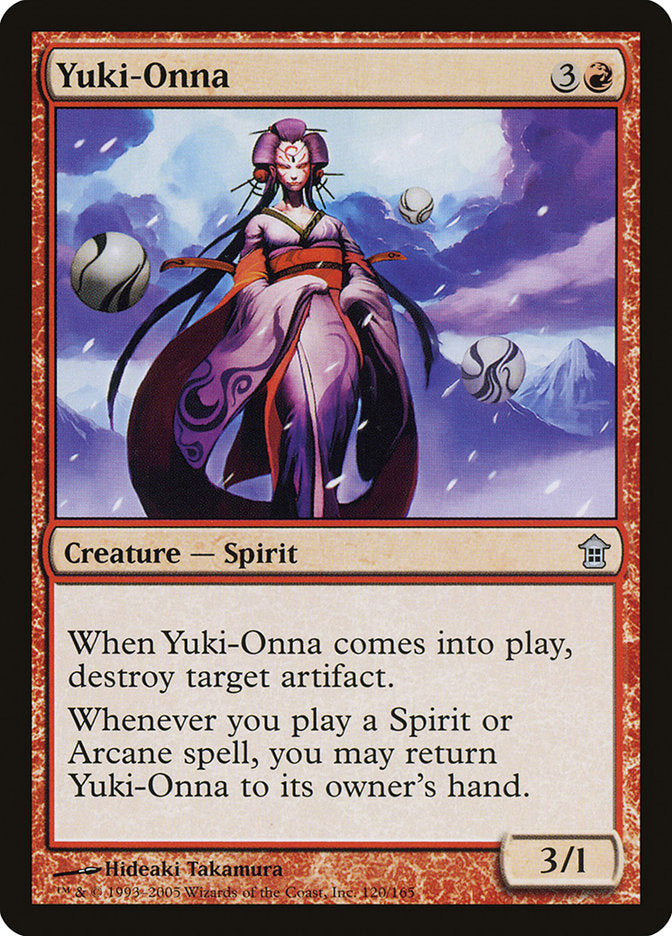 Yuki-Onna (120) [Saviors of Kamigawa] | Odin's Place