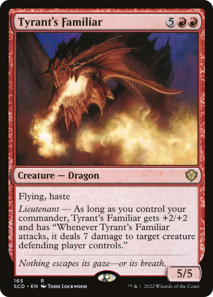 Tyrant's Familiar [Starter Commander Decks] | Odin's Place