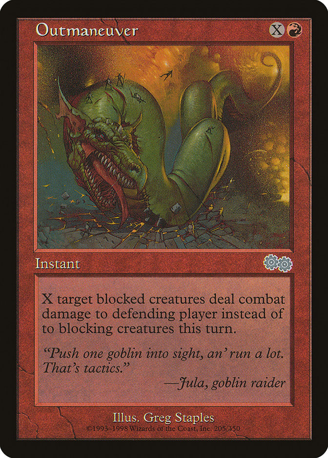 Outmaneuver (205) [Urza's Saga] | Odin's Place