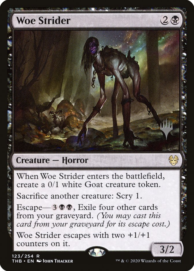 Woe Strider (Promo Pack) [Theros Beyond Death Promos] | Odin's Place