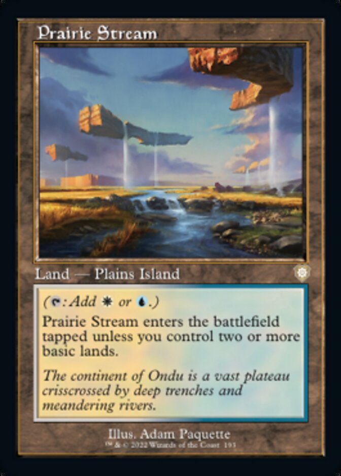 Prairie Stream (Retro) [The Brothers' War Commander] | Odin's Place