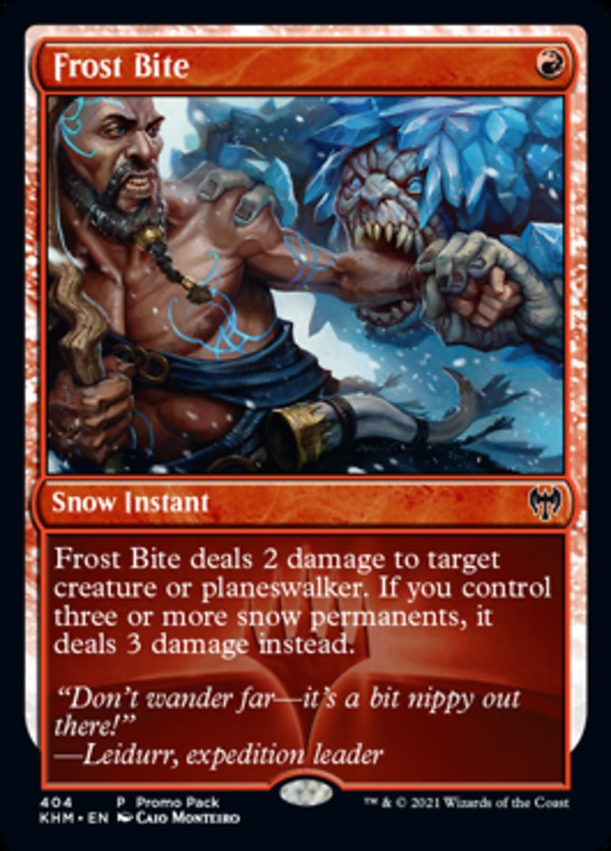 Frost Bite (Promo Pack) [Kaldheim Promos] | Odin's Place