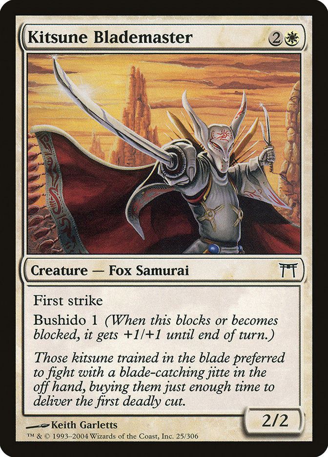 Kitsune Blademaster (25) [Champions of Kamigawa] | Odin's Place