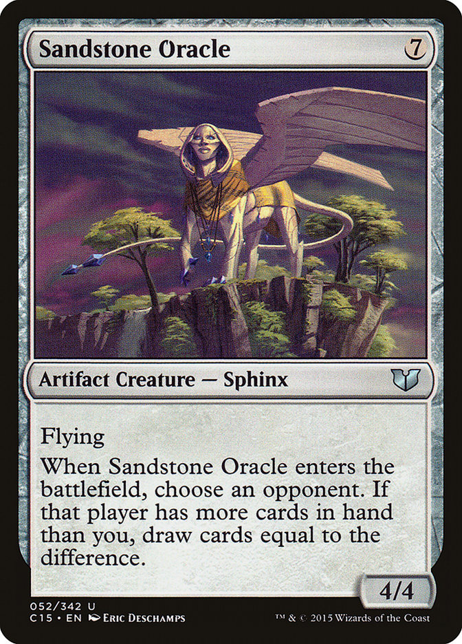 Sandstone Oracle (52) [Commander 2015] | Odin's Place