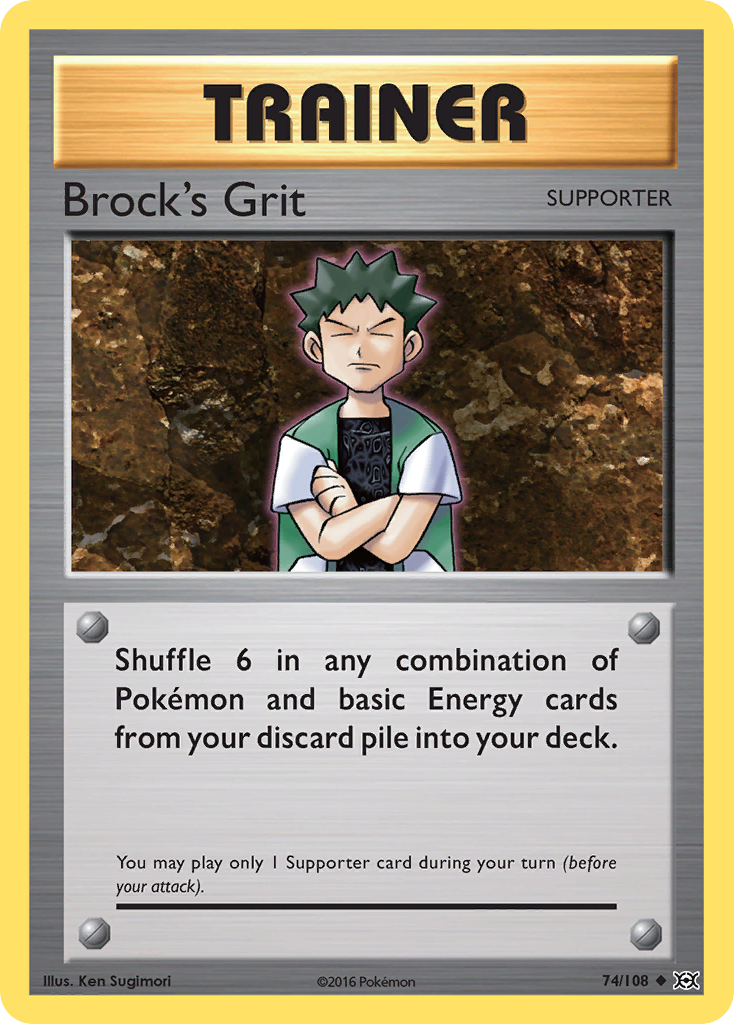 Brock's Grit (74/108) [XY: Evolutions] | Odin's Place