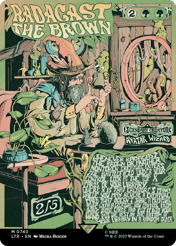 Radagast the Brown (Borderless Poster) [The Lord of the Rings: Tales of Middle-Earth] | Odin's Place